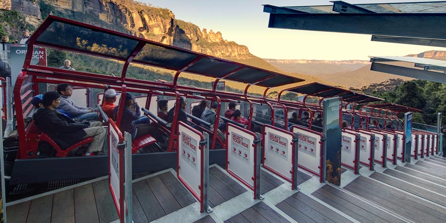 Riding the world’s steepest railway in the Blue Mountains
