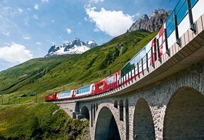 Glacier Express train