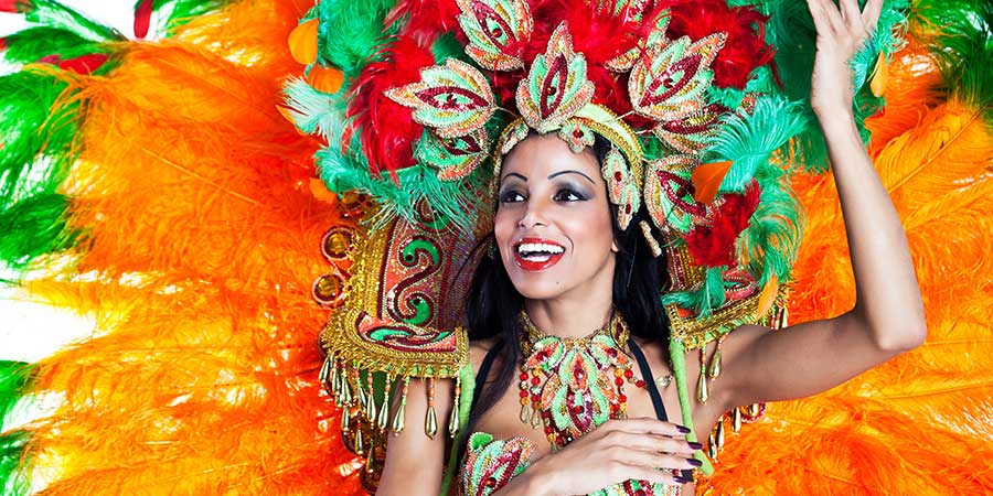 Experience the thrilling Rio Carnival from grandstand seats