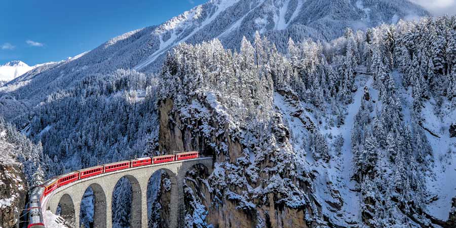 Glacier Express All Inclusive in Winter