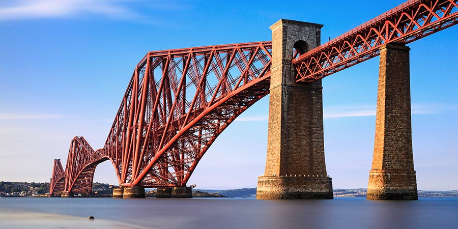 Crossing the Forth Bridge